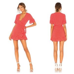 Privacy Please May Mini Dress - Rust Dot S